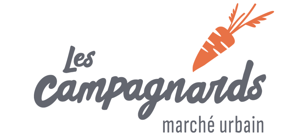 Les campagnards marché urbain